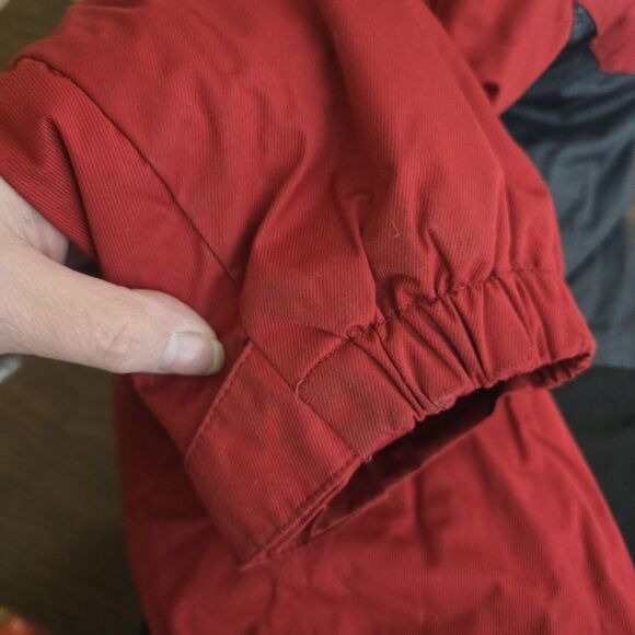 Swiss+ Tech Boys Red Full Zip Hooded Jacket Large (10-12) Fleece Lined Insulated - Picture 11 of 13